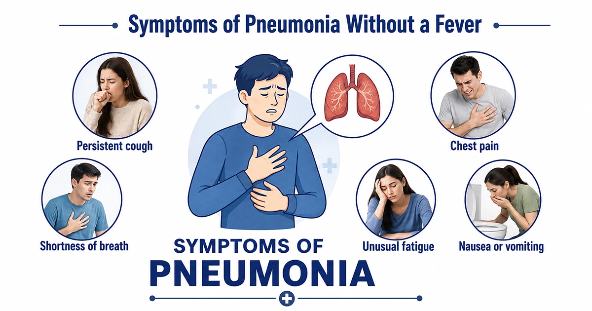 Symptoms of Pneumonia Without a Fever